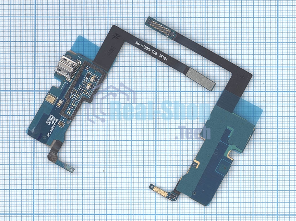 Шлейф разъема питания для Samsung Galaxy Note 3 Neo SM-N7505