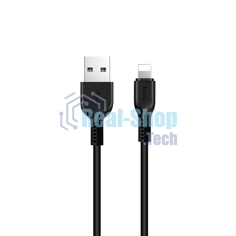 Кабель USB HOCO X20 Flash, USB - Lightning, 2А, 3м, черный