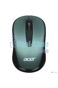 Мышь беспроводная Acer OMR135 зеленый, 1000 dpi, радиоканал, USB, кнопки - 3