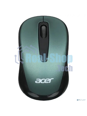 Мышь беспроводная Acer OMR135 зеленый, 1000 dpi, радиоканал, USB, кнопки - 3