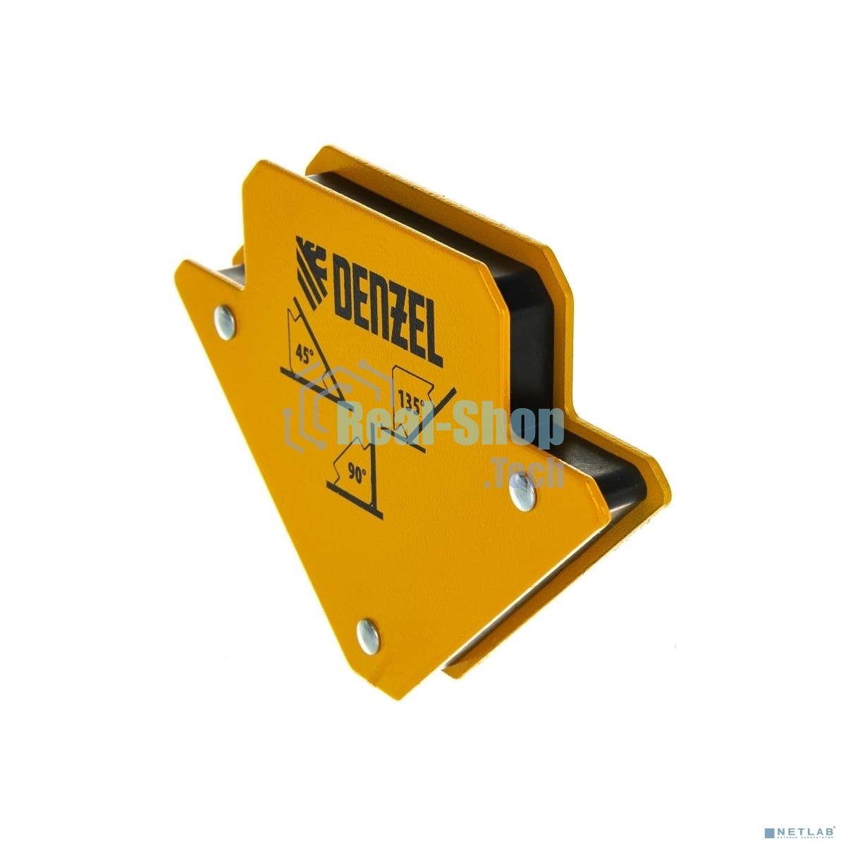 Фиксатор магнитный для сварочных работ Denzel усилие 25 LB