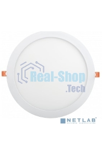 Светильник Iek LDVO0-1609-1-24-4000-K01 ДВО 1609 белый круг LED 24Вт 4000 IP20 алюм. корпус, диам 295 мм