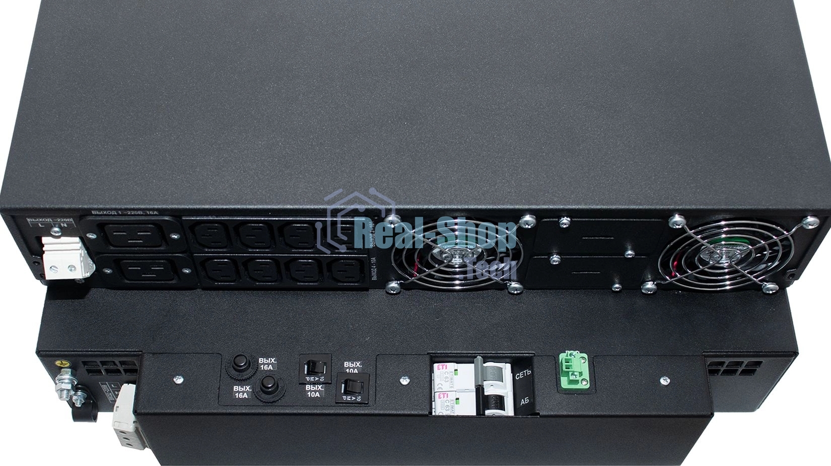 Источник бесперебойного питания Штиль STR1110SL 8000Вт/10000ВА/IEC320 С13х8/IEC320 С19х2