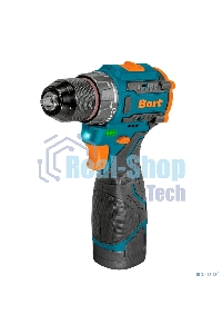 Дрель-шуруповерт Bort BAB-16U, Аккумуляторная, 16.8В, 2 АКБ, Кейс