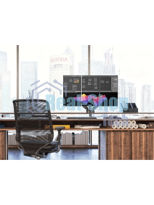 Кронштейн (держатель) ONKRON G280 для трех мониторов 13