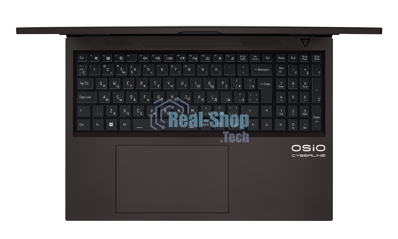 Ноутбук Osio CyberLine C160i-003 коричневый Core i5 12600H 16Gb SSD 512Gb NVIDIA GeForce RTX 4060 8Gb 16