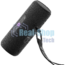 Умная колонка Яндекс Станция Стрит, 30Вт, компактная, 2 динамика, Wi-Fi, Bluetooth 5.0, Алиса, черный