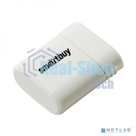 Флешка USB Smartbuy LARA white (SB64GbLARA-W), 64Gb, USB 2.0, R/W 15/5, белый