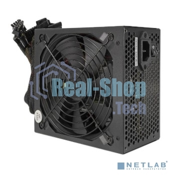 Блок питания CROWN CM-PS450W PRO (ATX, 450W, 80 PLUS SILVER 89%, APFC 20+4in 500мм, длина корпуса 140мм, FAN120, SATA*6, PATA*6, 4+4pin, 6+2pin PCI-E*4, кабель 1.2м, картонная упаковка)