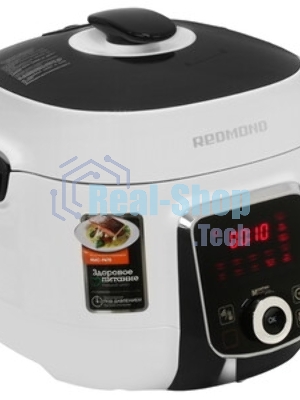 Мультиварка-скороварка Redmond RMC-P470 5л 1000Вт белый/черный