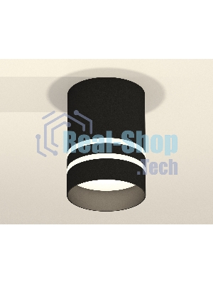 Светильник Ambrella Light XS7402032 SBK/FR черный песок/белый матовый MR16 GU5.3 (C7402, N7142)