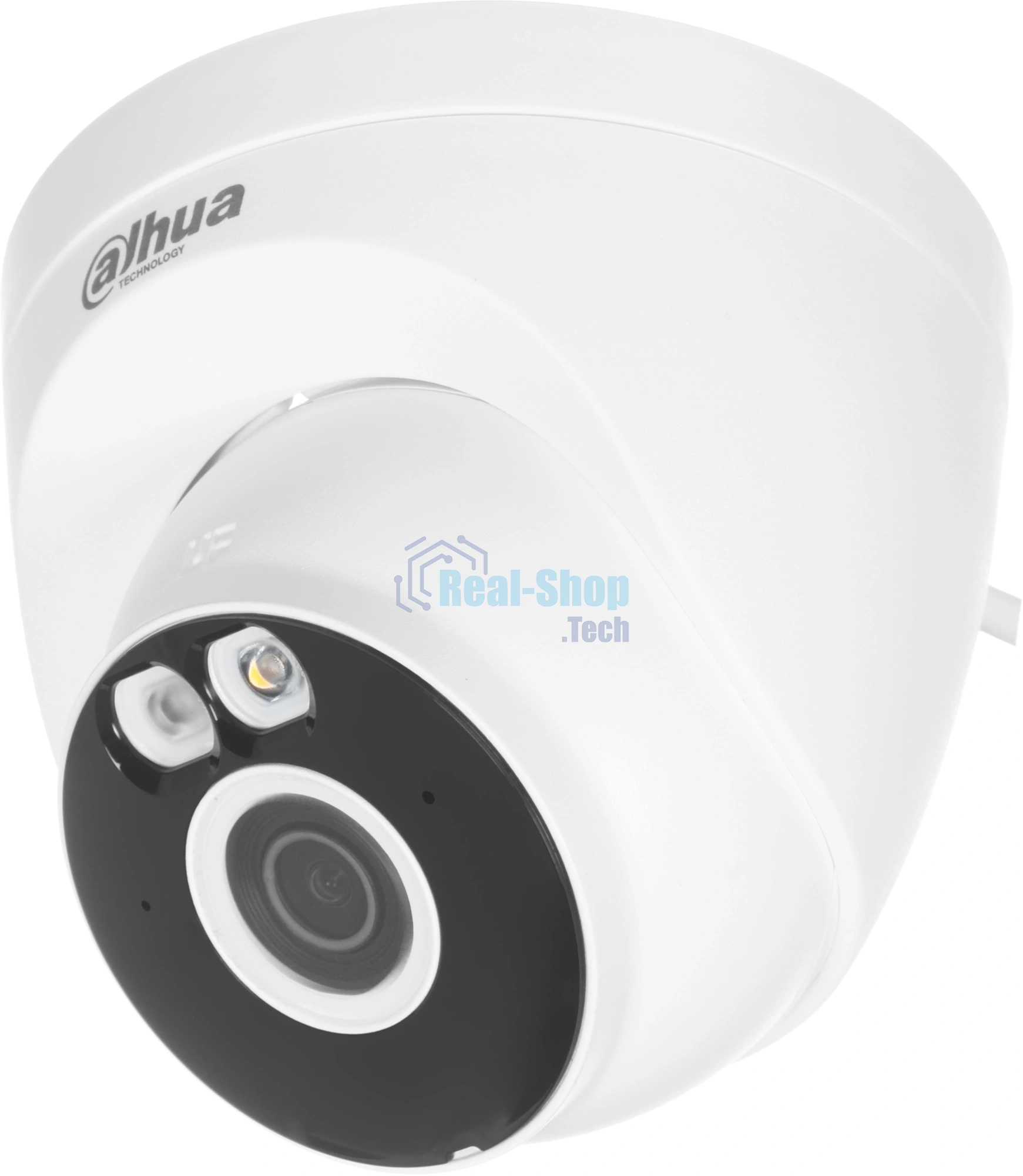 Камера видеонаблюдения Dahua DH-IPC-T3AP-IL-0280B, IP, 3 Мп, 2.8 мм, белая