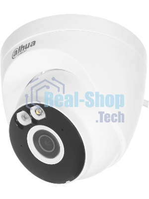 Камера видеонаблюдения Dahua DH-IPC-T3AP-IL-0280B, IP, 3 Мп, 2.8 мм, белая