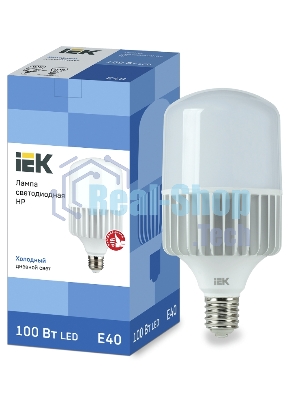 Лампа светодиодная IEK LLE-HP-100-230-65-E40 HP 100Вт 230В 6500К E40
