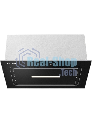Вытяжка встраиваемая Weissgauff Aura 456 Touch Black Glass черный, 45 см, 900 м/ч, 47 дБ