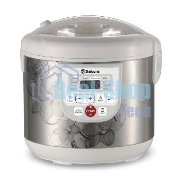 Мультиварка Sakura SA-7753W 5 л, 800 Вт, функция 