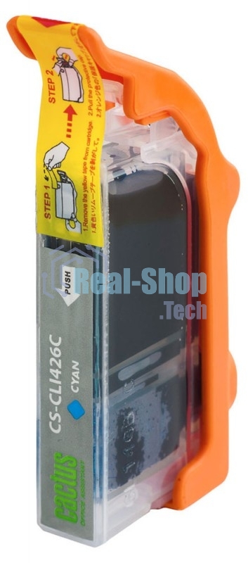 Картридж струйный Cactus CS-CLI426C голубой (8.4 мл.) для Canon Pixma MG5140/5240/6140/8140/MX884