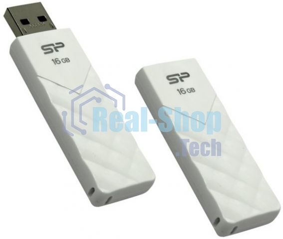 Флешка USB 16Gb Ultima U03 SP016Gb,UF2U03V1W USB 2.0 белый