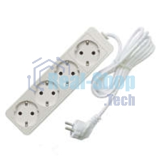 Удлинитель 4х3 м с заземл. 10А IP20 2.2 кВт Союз 481S-9403