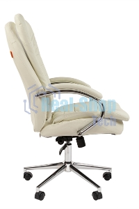 Кресло офисное Chairman 795 кожа, белый N