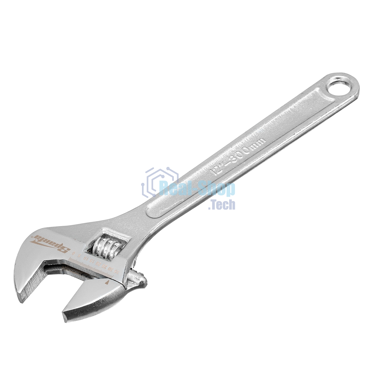 Ключ разводной Sparta 300 мм, хромированный