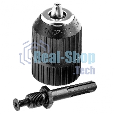 Патрон для дрели Сибртех быстрозажимной 2-13 мм - 1/2