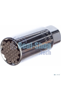 Головка торцевая Gross 13191 многоразмерная CrV 6-21 мм под квадрат 3/8