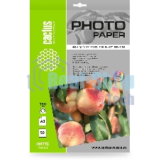 Фотобумага Cactus CS-MA315050 A3/150г/м2/50л./белый матовое для струйной печати