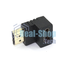 Удлинитель HDMI папа-мама угловой вниз
