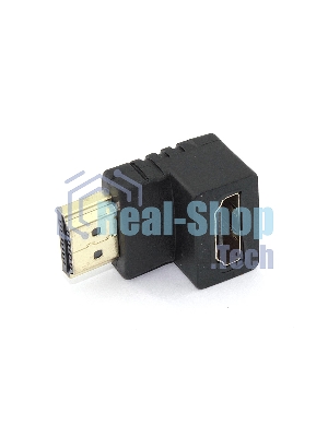 Удлинитель HDMI папа-мама угловой вниз
