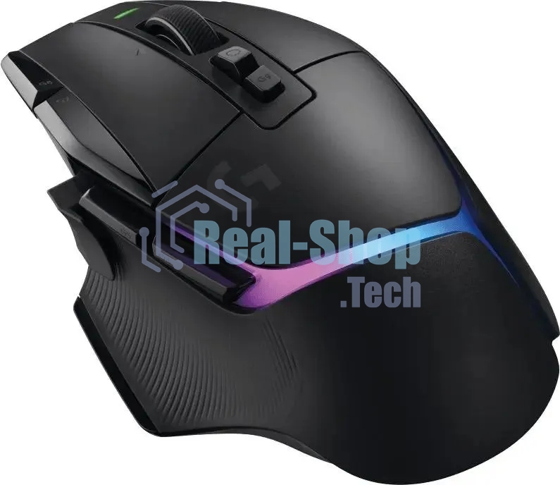 Мышь беспроводная Logitech G502 X Plus черный, 25600 dpi, радиоканал, USB, кнопки - 13