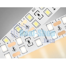 Светодиодная лента Ambrella light GS3601 2835 204Led/ 20W m/ 24V IP20 3000K/ 5000*14*1.2mm (2 конт.)