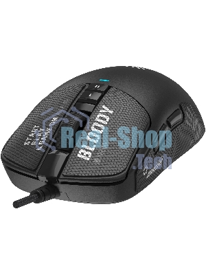 Мышь проводная A4Tech Bloody W72 Ultra черный, 20000 dpi, USB, кнопки - 7