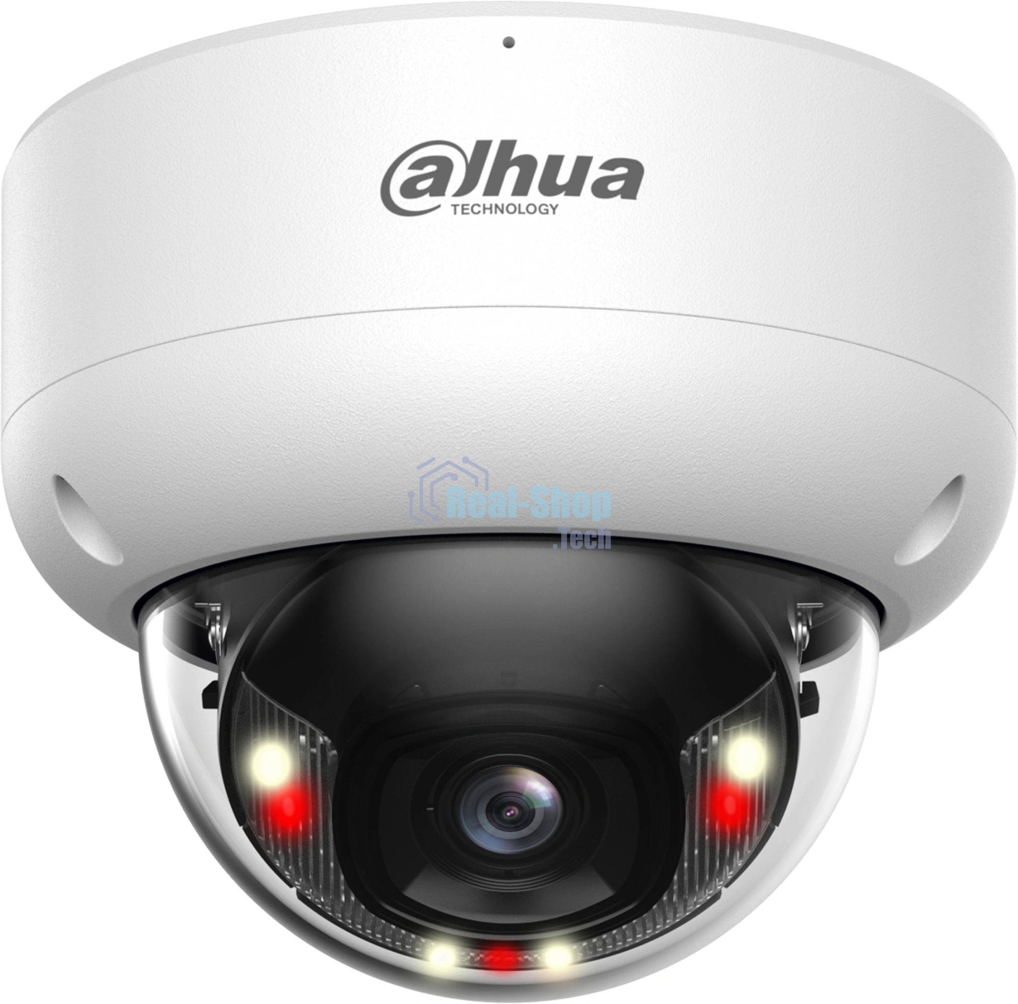 Камера видеонаблюдения Dahua DH-IPC-HDBW3449EP-AS-IL-0280B, IP, 4 Мп, 2.8 мм, белая