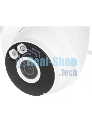 Камера видеонаблюдения Dahua DH-IPC-T3AP-IL-0280B, IP, 3 Мп, 2.8 мм, белая