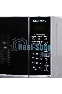 Микроволновая печь Starwind SMW2820 серебристый/черный, 20 л, 700 Вт, переключатели - сенсор