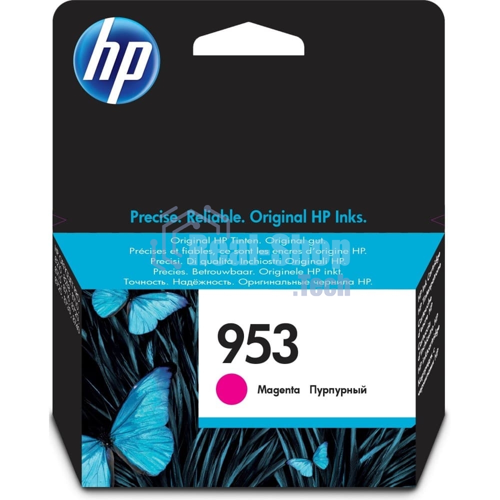 Картридж струйный HP 953 F6U13AE пурпурный для HP OJP 8710/8715/8720/8730/8210/8725 (700 стр.)