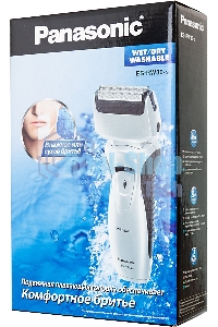 Электробритва сетчатая Panasonic ES-RW30S реж.эл.:2 питан.:аккум. серебристый
