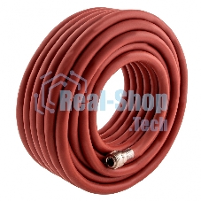 Шланг STELS 57023пневматический резиновый 10x16мм 24 бар армированный быстросъемное соединение 20м