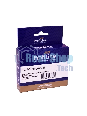 Картридж струйный ProfiLine PL-PGI-1400XLM для принтеров Canon MB2040/MB2140/MB2340/MB2740 с чернилами Magenta