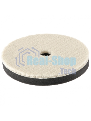 Насадка полировальная Matrix под липучку, 150 мм короткая плетеная шерстяная нить