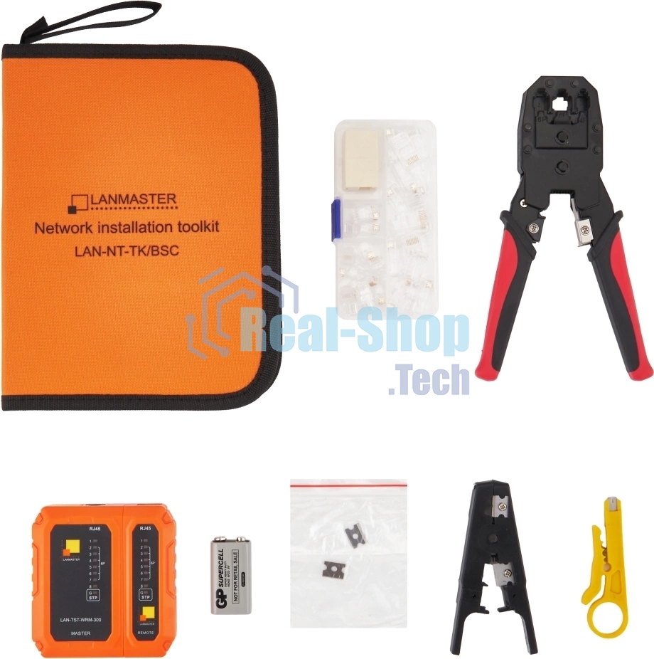 Набор инструментов Lanmaster СКС Basic LAN-NT-TK/BSC для инсталлятора