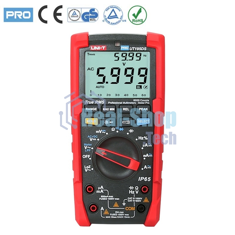 Профессиональный мультиметр UNI-T UT195E