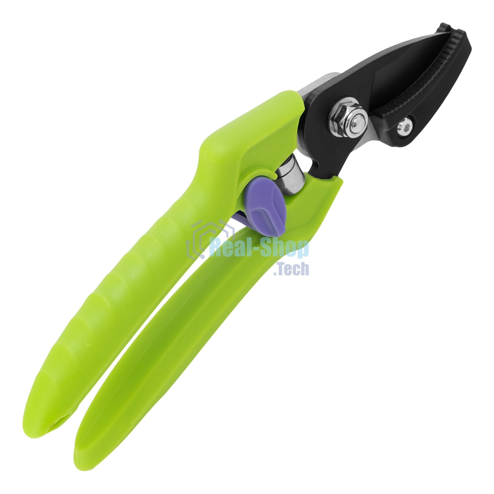 Секатор с наковальней Palisad 190 мм, пластиковые рукоятки