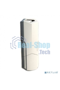 Флешка USB Smartbuy CLUE white (SB4 GbCLU-W), 4Gb, USB 2.0, R/W 15/8, белый