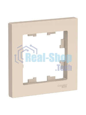 Рамка 1-м AtlasDesign беж. SchE ATN000201