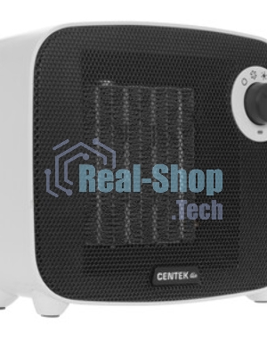 Тепловентилятор Centek CT-6023 белый/черный, 750/1500 Вт, 15 м2