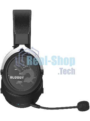 Гарнитура Bloody MR590 Sports чёрный, беспроводная + проводная, Bluetooth, до 35 ч