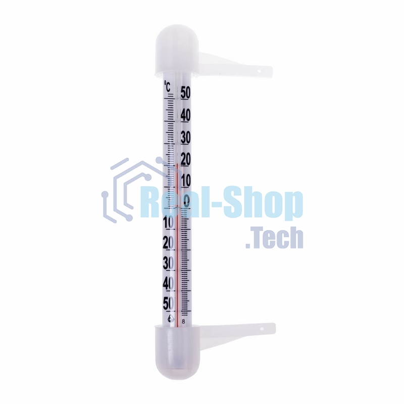 Термометр оконный Rexant (Ø 18 мм) полистирольная шкала крепление 