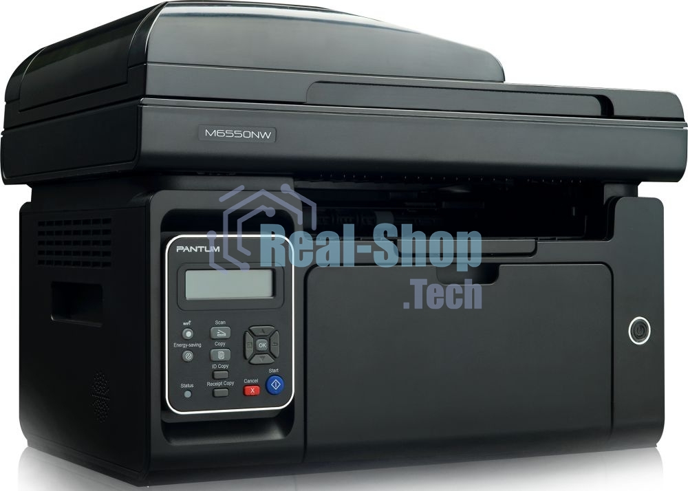 МФУ лазерное Pantum M6550NW, A4, ч/б, печ. до 22 стр/мин., скан. до 22 стр/мин., 1200x1200dpi, USB, RJ-45, Wi-Fi